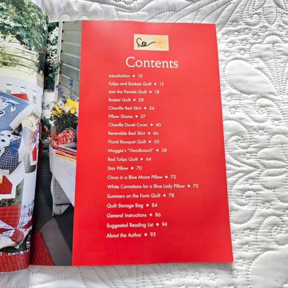Summertime Quilts Book By Patti Eaton Fresh Designs In Chenille Martingale